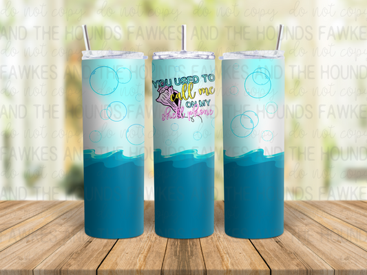 Shell Phone Tumbler Wrap
