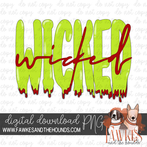 Wicked Full Color Digital Download – fawkesandthehounds