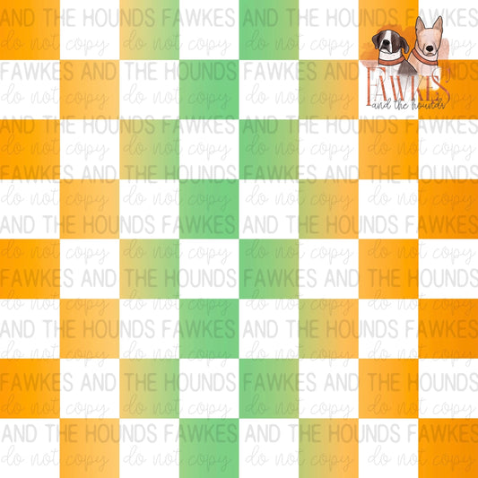 Irish I Was Checkered Seamless