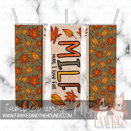 MILF Tumbler Wrap