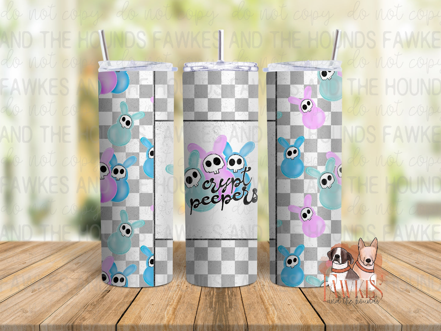 Crypt Peepers Tumbler Wrap
