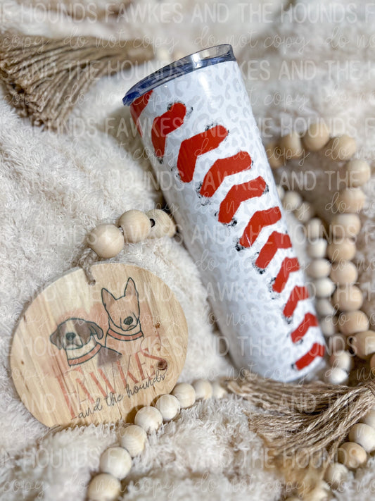 Mama of A Baller Baseball Tumbler Wrap