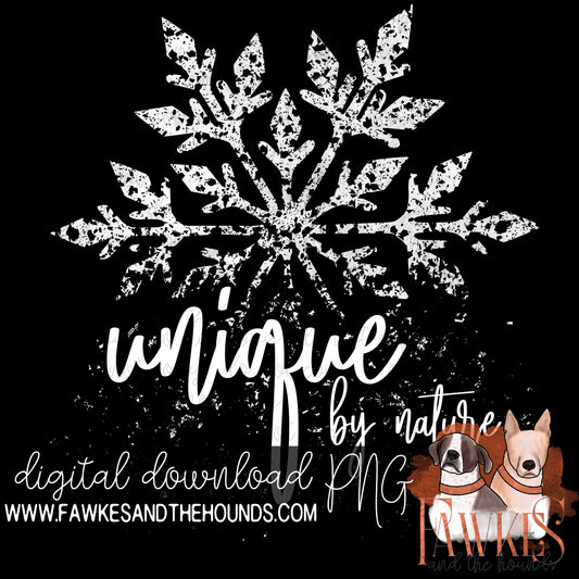 Unique By Nature Snowflake