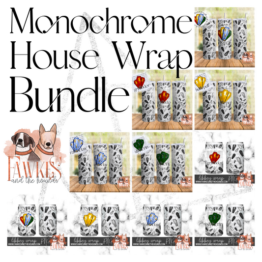 Monochrome House Crystals Wrap Bundle